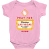 Pray for Las Vegas Baby Onesie