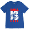 ball is life funny sports V-Neck Tee