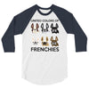 united color of frenchies 3/4 Sleeve Shirt