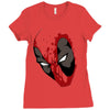 deadpool Ladies Fitted T-Shirt