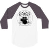 drumer vitruvian 3/4 Sleeve Shirt