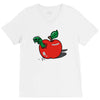 apple burster V-Neck Tee