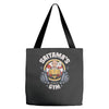 saitama's gym Tote Bags