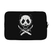 black metal panda Laptop sleeve