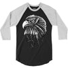 eagle ornate 3/4 Sleeve Shirt