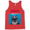 Jaws Parody Paws Tank Top