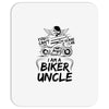 You Cant Scare Me I am Biker Uncle Mousepad