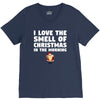 smell of christmas in the morning V-Neck Tee