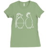 dove v's grenade banksy art Ladies Fitted T-Shirt