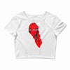 Red Sparrow Crop Top