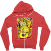 lotta stuff on my mind Zipper Hoodie