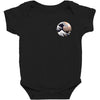 Great Wave Of Kanagawa Hokusai Pocket Baby Bodysuit