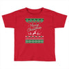 merry christmas ugly christmas sweater Toddler T-shirt