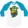 lucky turtle 3/4 Sleeve Shirt