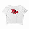fight! red mercs, fight! Crop Top