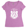 i only have one cat my cat has a few cat Women's Triblend Scoop T-shirt