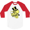 triceratop hat 3/4 Sleeve Shirt
