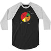 pie(rate) chart 3/4 Sleeve Shirt