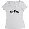 Queen Women's Triblend Scoop T-shirt