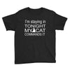 cat command Youth Tee