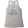 practice kindness Racerback Tank