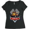 friend miss fritter Women's Triblend Scoop T-shirt