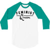 feminist queen 3/4 Sleeve Shirt