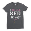 i stole her heart couple Ladies Fitted T-Shirt