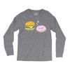 cheeseburger pranks doughnut Long Sleeve Shirts