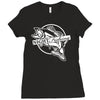 night fishing Ladies Fitted T-Shirt