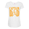 captain dad Maternity Scoop Neck T-shirt