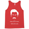 only women shave below the neck Tank Top