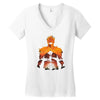 time to praise the sun Women's V-Neck T-Shirt