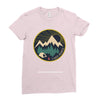 I Hate People Camping Lovers Ladies Fitted T-Shirt