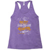 I'm a may woman I was born with my heart Racerback Tank