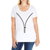 SAY SOMTHING Ladies Curvy T-Shirt