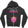 Creating a Lil Monster Baby Girl Zipper Hoodie