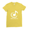 music3 Ladies Fitted T-Shirt
