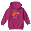 bearly awake Youth Hoodie