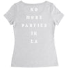 No More Parties In La Women's Triblend Scoop T-shirt