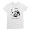 dog lover Ladies Fitted T-Shirt