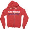 claustrophobia Zipper Hoodie