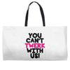 twerk Weekender Totes