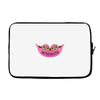 Two Peas In a Pod Twin Chocolate Baby Girls Laptop sleeve