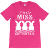 little miss cottontail cute bunny easter T-Shirt