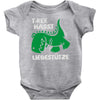 t rex hasst liegest&uuml;tze Baby Onesie