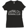 Central City Running Club Ladies Fitted T-Shirt