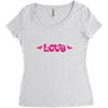 FAHRIE77 Women's Triblend Scoop T-shirt