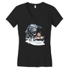 jurassic hoth Women's V-Neck T-Shirt