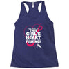 this girls heart Racerback Tank